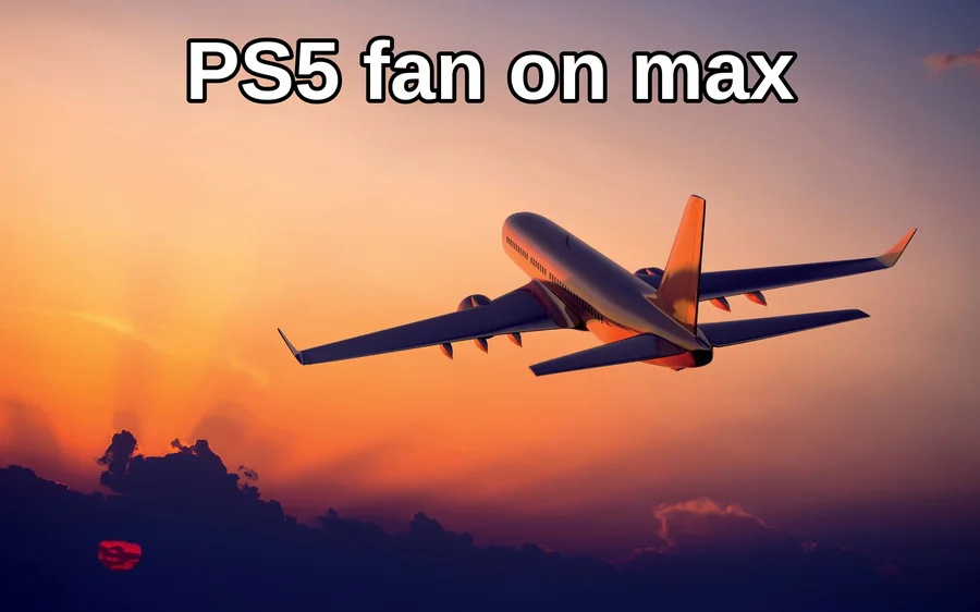 Airplane taking off