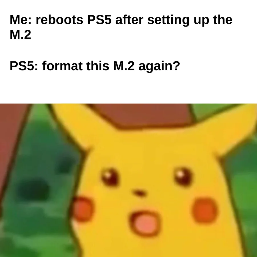 Surprised Pikachu